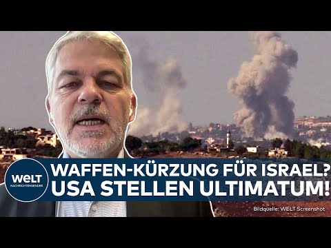 KRIEG IN NAHOST: Ultimatum an Israel! USA drohen mit Kürzung der Waffenlieferungen