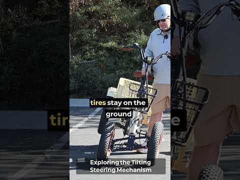 Tilting Steering Adds Stability to Every Turn