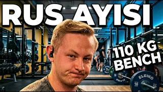 bir rus ayısı nasıl spor yapar? | #vlog #spor #gym