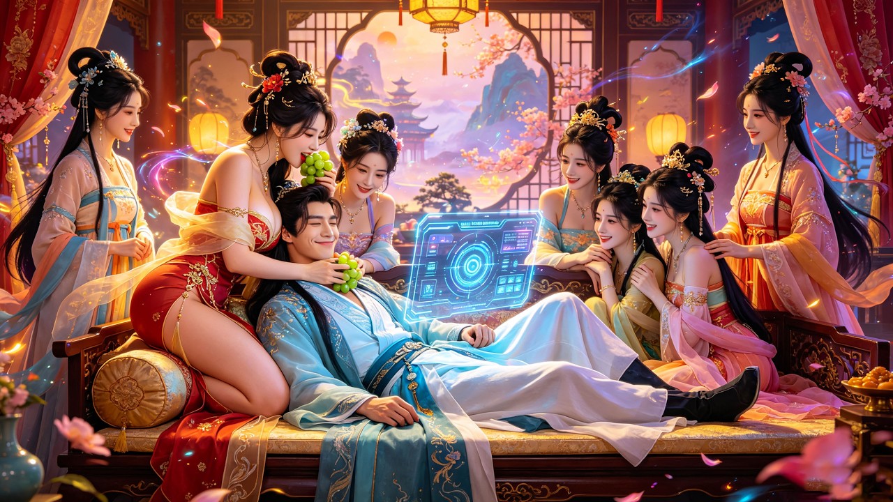 【FULL】Trapped in a Novel as a Villain,He Awakens a Choose System,All Beauties Chase Him!#minidrama