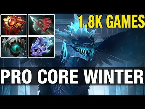 PRO CORE WINTER WYVERN - 1.8K GAMES With WW - Dota 2