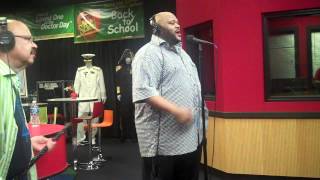 Ruben Studdard performs live in the Red Velvet Cake Studio - March 8
