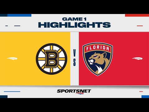NHL Game 1 Highlights | Bruins vs. Panthers - May 6, 2024