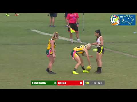 2018 Oztag World Cup - Womens Opens GF - China v Australia