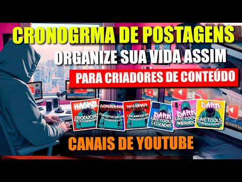 Cronograma de Postagens LIKE TOOLS HACKS