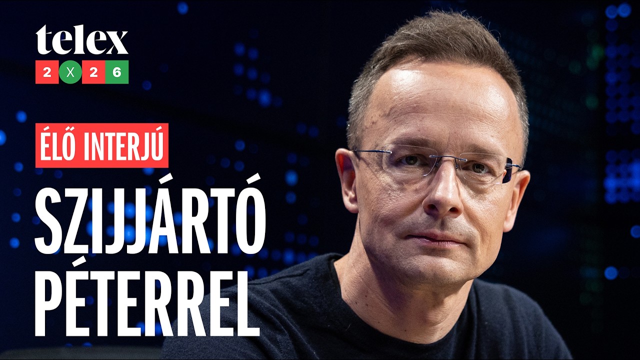 Élő interjú Szijjártó Péterrel a Telexen