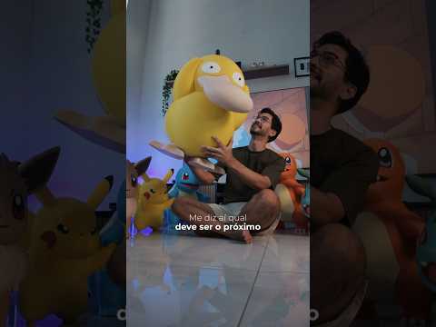 Eu imprimi um Psyduck em TAMANHO REAL na minha impressora 3D!