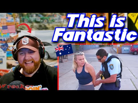 American Reacts to Australian Police