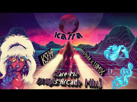 [Synthwave] KSHMR vs. Gabry Ponte x LUM!X - Scare Me (71 Digits Extended Arcade Mix) (feat. Karra)