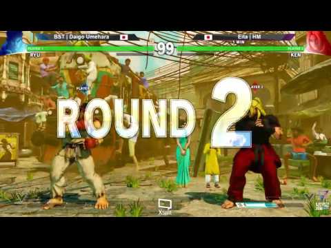 ESFHK SFV - Daigo Umehara (Ryu) vs. Eita (Ken) - GRAND FINALS