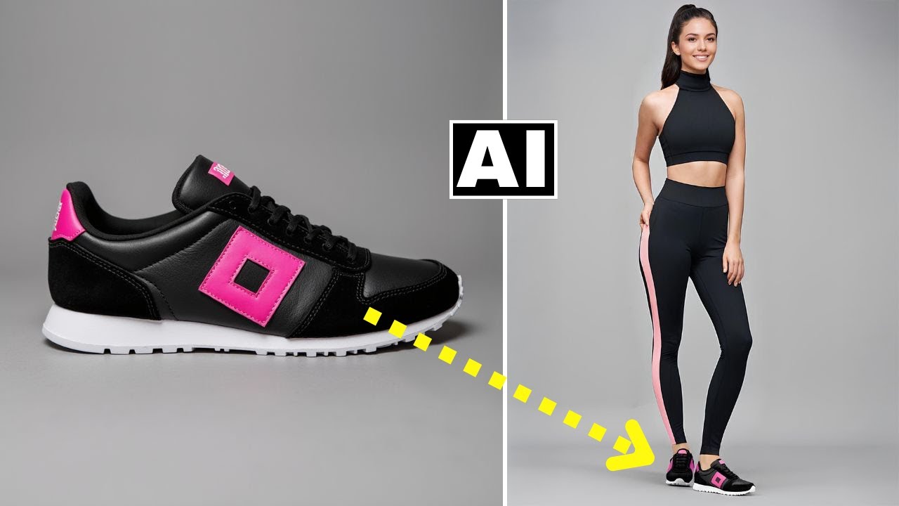 NEW Game Changing Google Gemini AI Image Editor -  Shoe Product Placement Tutorial