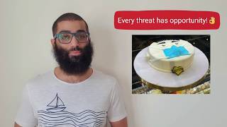 صورة إزاي النبي صلى الله عليه و سلم حول التهديد لفرصة (Threat to Opportunity)