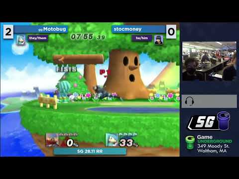 SG 28.11 RR - stocmoney (Marth, Sheik) vs gg | Motobug (Knuckles)