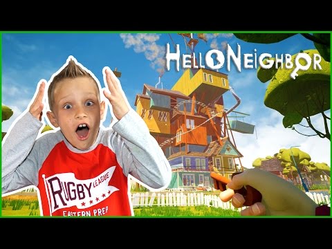 I Found the RED KEY / Hello Neighbor alpha 4