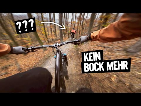 WAS JETZT? Flo hat kein Bock auf Fahrrad Fahren | Eisenwald Trails Iserlohn mit dem Giant Reign