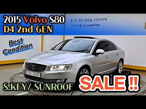 💥2015 Volvo S80 S80 D4 2nd GEN. / SUNROOF