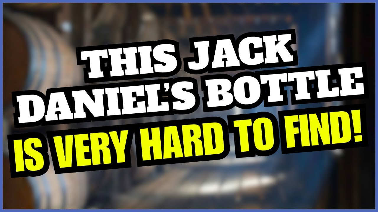 This Jack Daniels Bottle Is VERY Hard To Find 