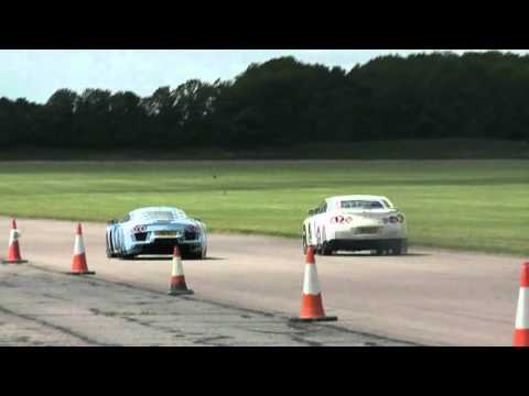Noble M600 vs Nissan R35 GTR [HD]