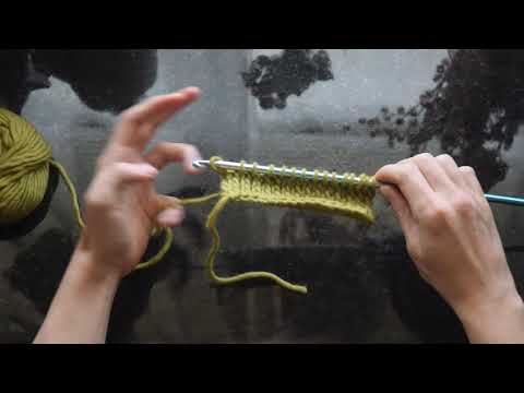 Increasing and Decreasing in Tunisian Knit Stitch