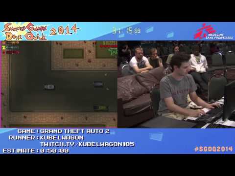 Grand Theft Auto 2 by Kubelwagon in 54:19 - SGDQ2014 - Part 100