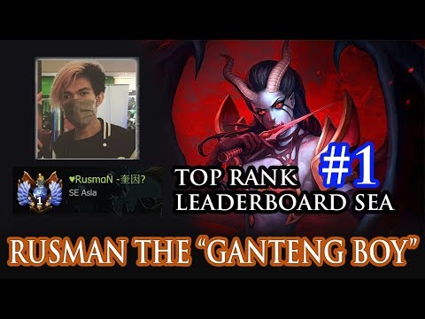Top Leaderboard SEA dota 2 Divine 1- TPNND.RUSMAN
