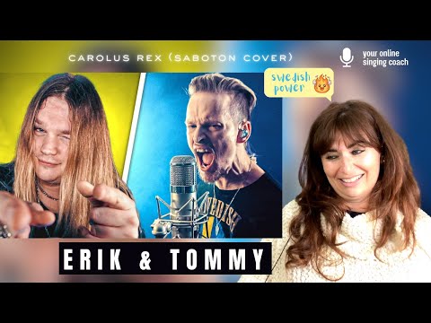 Erik Grönwall and Tommy Johansson - Carolus Rex - Vocal Coach Reaction & Analysis