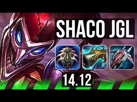 SHACO vs ZAC (JGL) | 17/3/7, Legendary, 700+ games | VN Diamond | 14.12