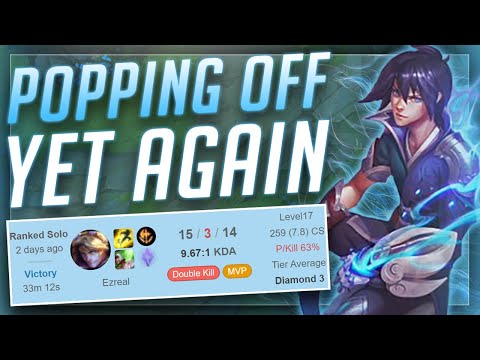 ANOTHER INSANE EZREAL GAME - Ezreal One Trick Highlights #12