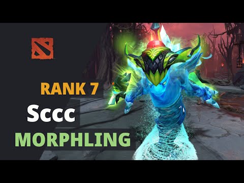 Sccc (Rank 7) plays Morphling Dota 2 Full Game
