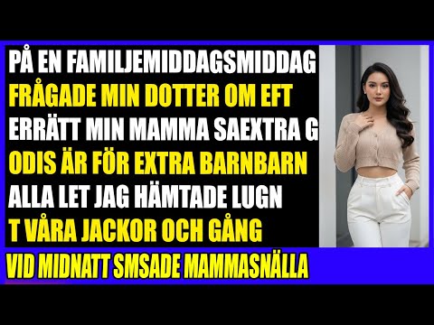 Mamma Nekade Min Dotter Efterrätt Premium Gäller Bara Favoritbarnbarn