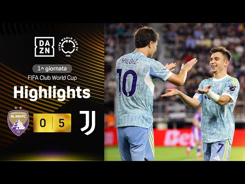 KOLO MUANI e CONCEICAO super, brilla YILDIZ: Al Ain-Juventus 0-5 | FIFACWC | DAZN Highlights