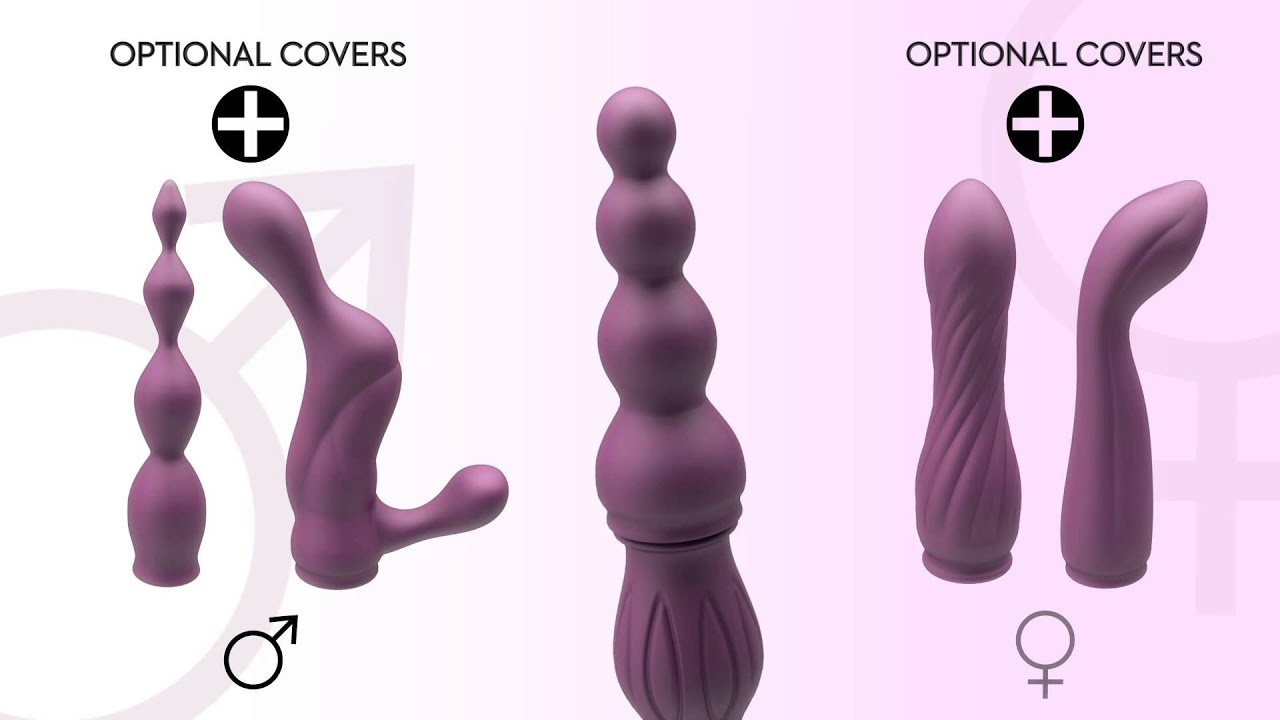Вібратор двосторонній Adrien Lastic AD-2X з пультом LRS