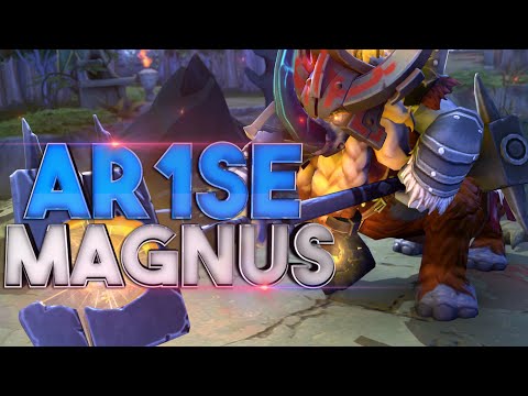 The Legend of Magnus - Ar1Se- EPIC Gameplay Highlights Dota 2