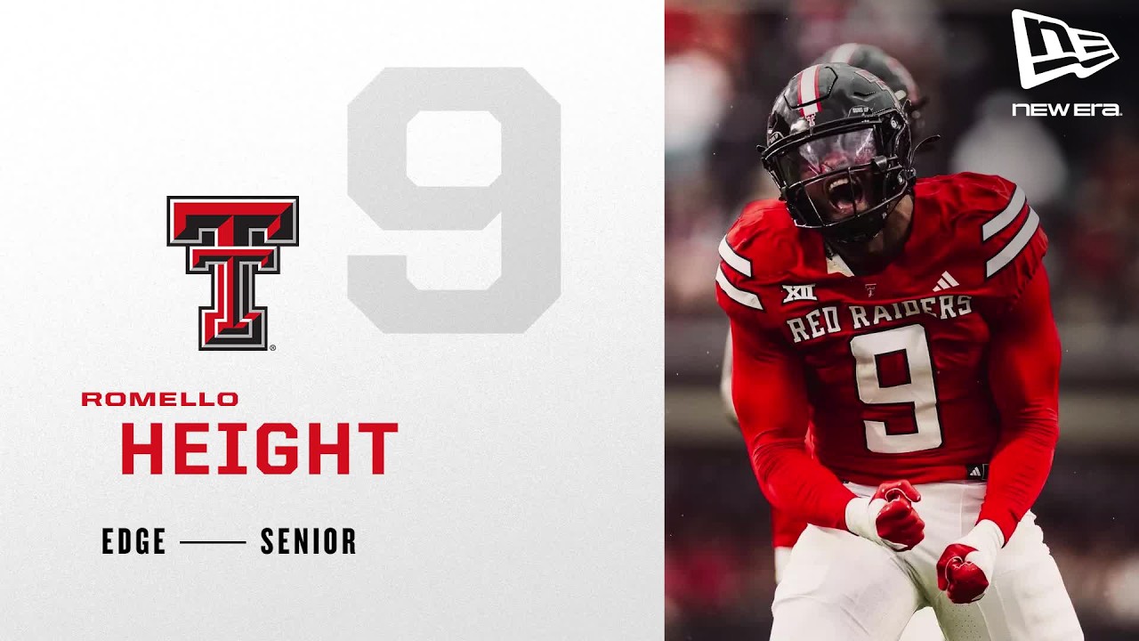 Romello Height 2026 NFL Draft Tape presented by New Era | Texas Tech EDGE