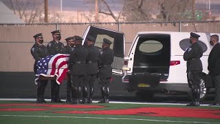 Funeral service held for Ofc. Darian Jarrott