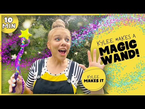 Kylee Makes a Magic Wand | Create a Magic Wand and Discover Your Real Magic: Being Yourself!