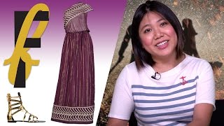 A regal Roman outfit inspired by Sabaa Tahir's AN EMBER IN THE ASHES | Fiction to Fashion Video