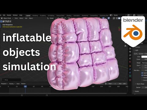 Making Inflatable Objects in Blender | tutorial