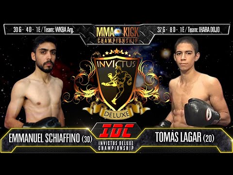 Emmanuel Schaffino vs Tomás lagar  - Muay Thai Títilo WKBA