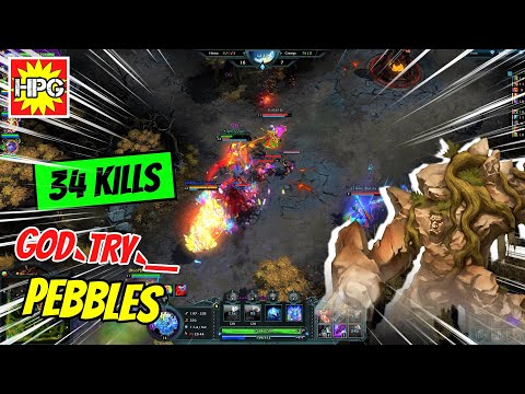 HON PEBBLES GAMEPLAY | GOD`TRY`__ | Diamond - CM