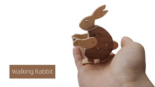 #2 How to use wood to make walking rabbit without 