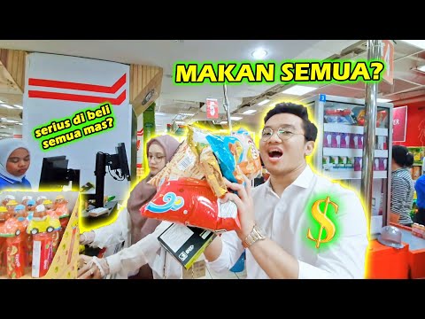 MAKAN HABIS SEMUA SNACK DI TRANSMART!