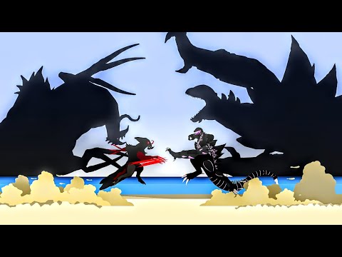 Hakaishin Godzilla VS Hedorah (Animation JimboCC Style)