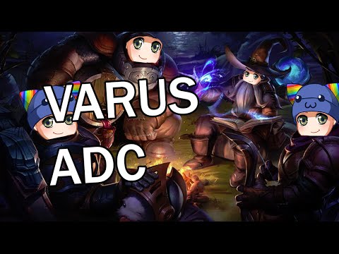 League of Legends - Varus Swiftbolt ADC - Full Gameplay Commentary