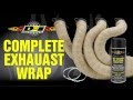Exhaust Wrap In Three Easy Steps