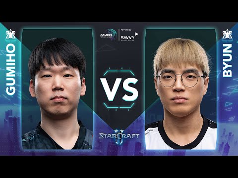 GuMiho vs ByuN // Gamers Without Borders 2023 – StarCraft II – Day 2