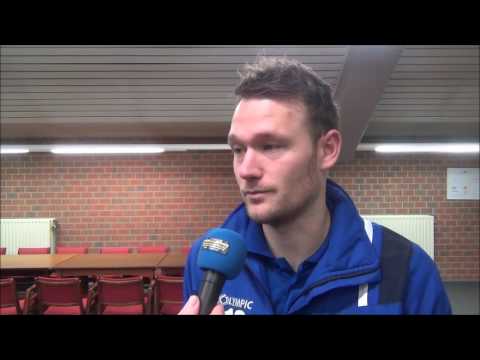 ASV Geel - KFC Oosterzonen  11-3-2017  interview Sam Vanaken