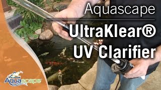 Eliminate Green Pond Water with Aquascape's UltraKlear UV Clarifier