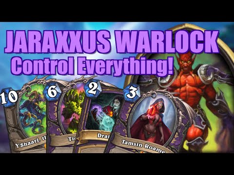 JARAXXUS!| Control Warlock| Forged in the Barrens| Hearthstone