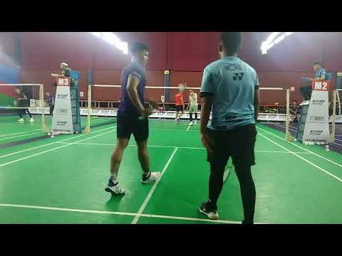 Badminton Open Men's Double MT Weekly Muhibbah Challenge - Nasrul / Amirul Vs Helmi / Zaid